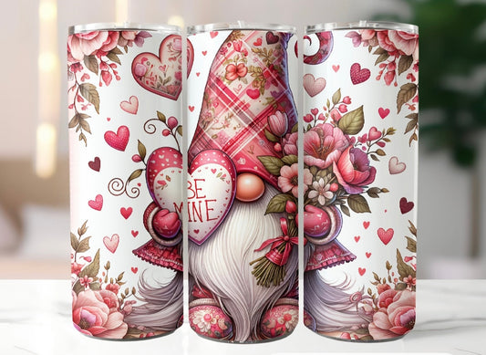 Valentines Gnome Tumbler