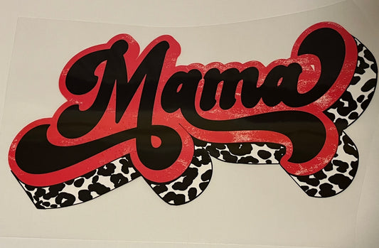 Animal print mama